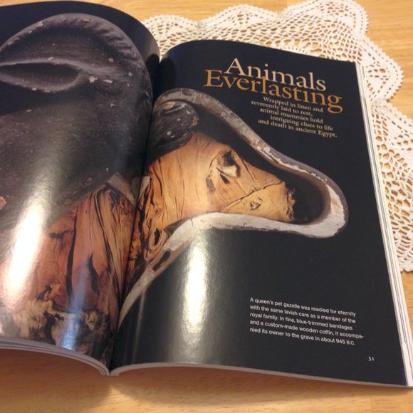 National Geographic Magazine, Egypt's Animal Mummies, etc. - Picture 6 of 10